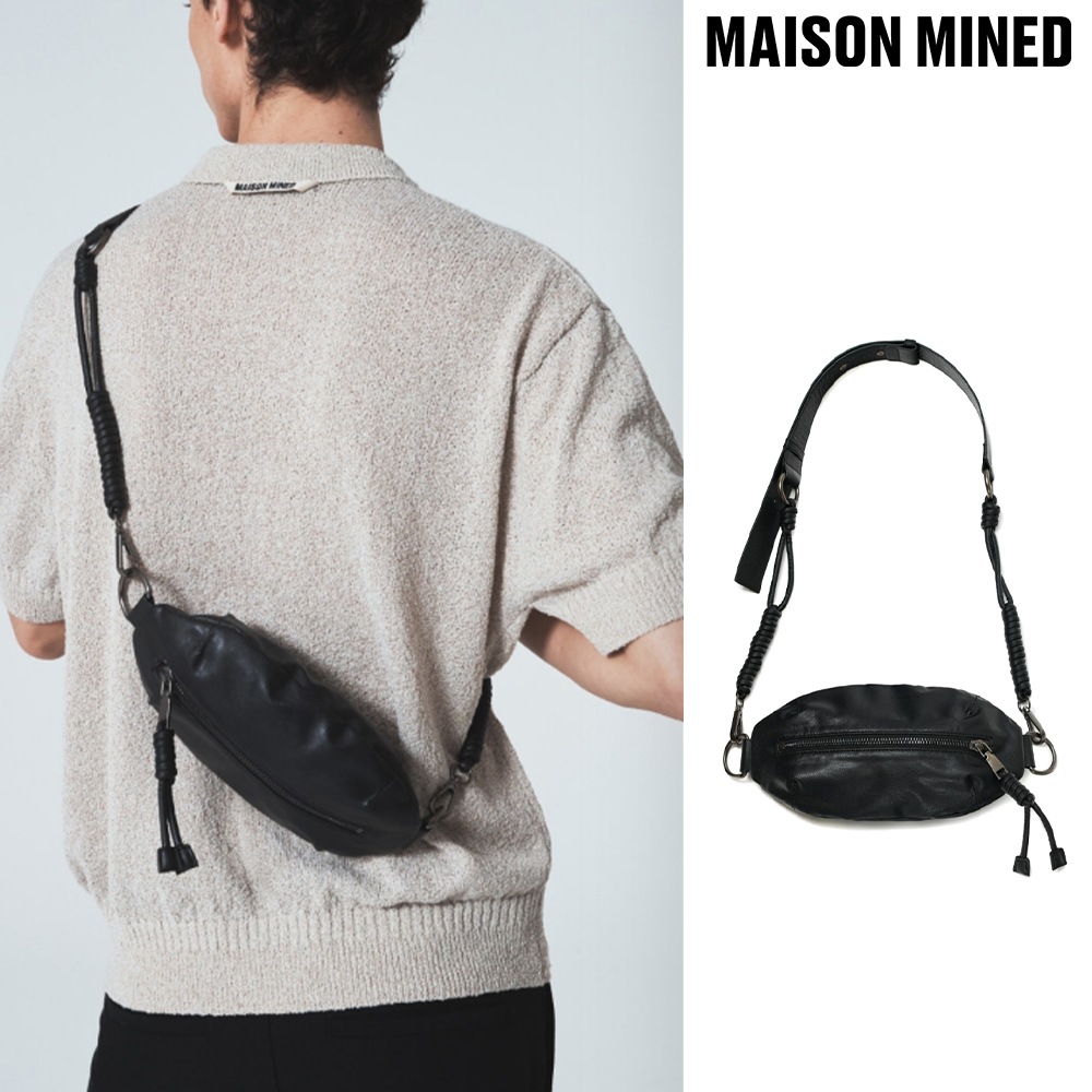 【MAISON MINED】 BOLLO MINI LEATHER BAG