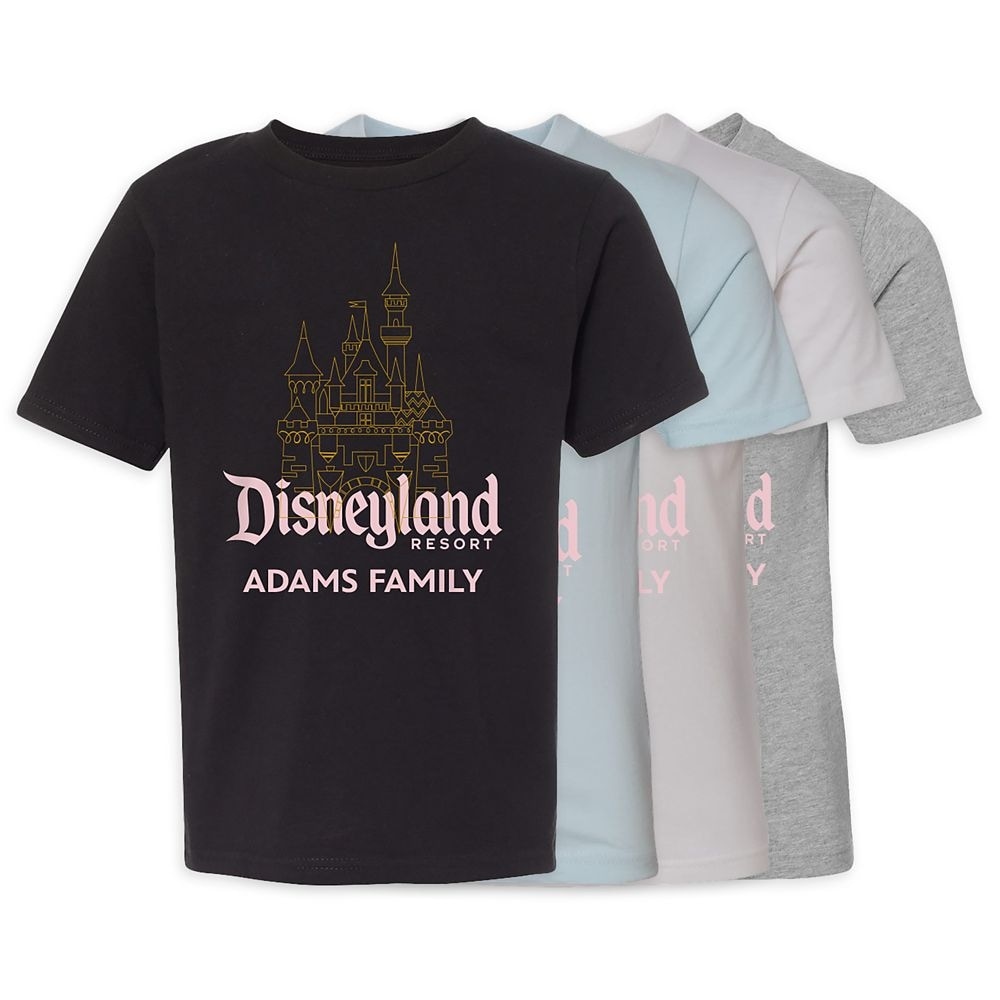 ディズニーキッズ眠れる森の美女キャッスルディズニーランドTシャツ カスタマイズ