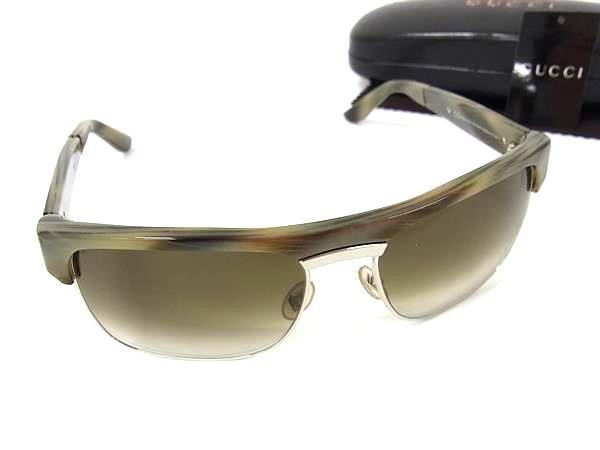 グッチ サングラス プラスチック GG1596/S グレー系 ブラウングラデーション【本物保証】