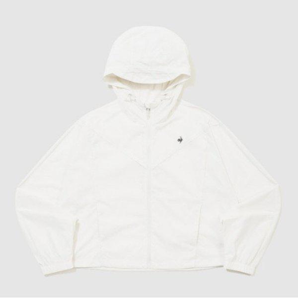 ジャケット BQK QR222OJK41-CRM 女性用シェードオン軽量ウーブンルーズフィットジャケット / CREAM