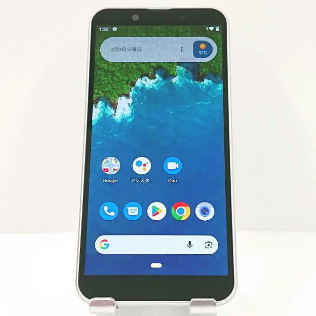 Android One S5 S5-SH Y!mobile クールシルバー 送料無料 本体 c16933 【中古】