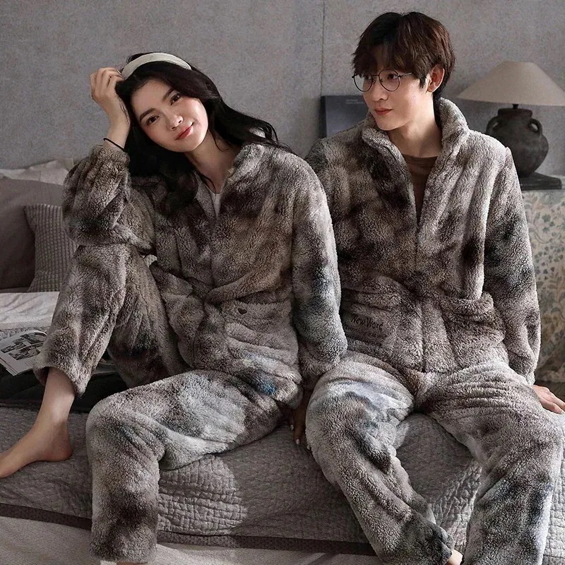 もこもこ 可愛い 上下セット パジャマ ペアパジャマ カップル ペアルック ふわふわ ルームウェア 4,746円