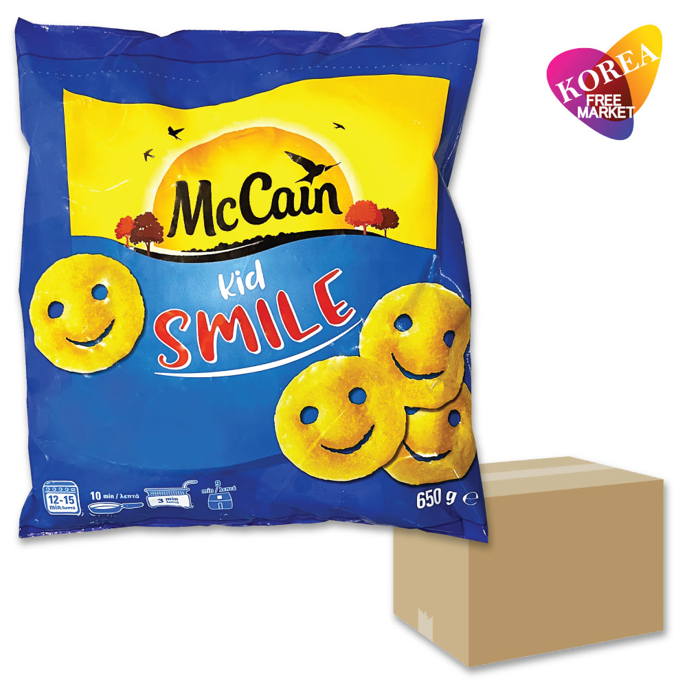 スマイルポテト12袋セット 650g / 惣菜 お弁当 かわいい おかず マッシュドポテト フレンチフライポテト