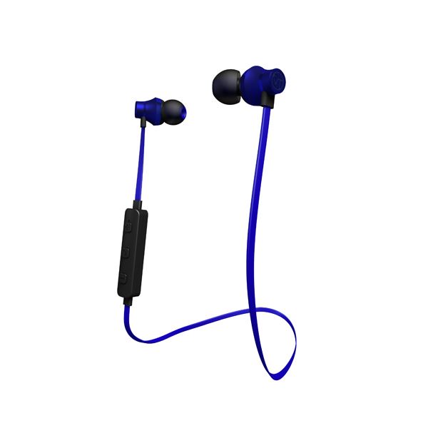 （まとめ） VERTEX BT対応アルミタイプ高音質イヤホンマイク ダークブルー VTH-IC026BDB (×2セット)