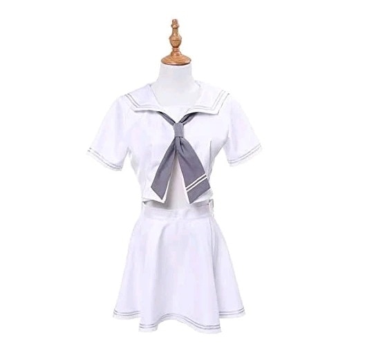 Fate Grand Order 白ジャンヌダルク 制服 セーラー服 コスプレ衣装