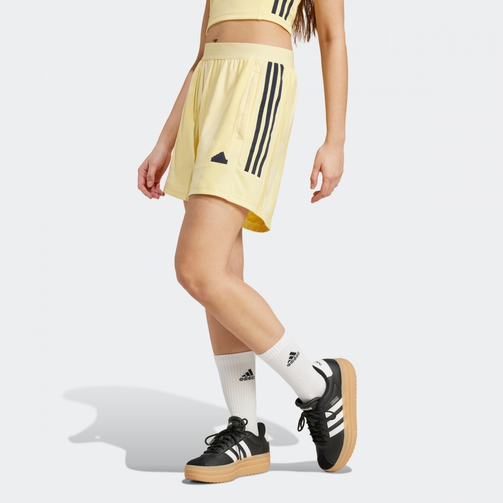 アディダスタイロカット 3S ジャカードショーツ-イエロー/IX3729