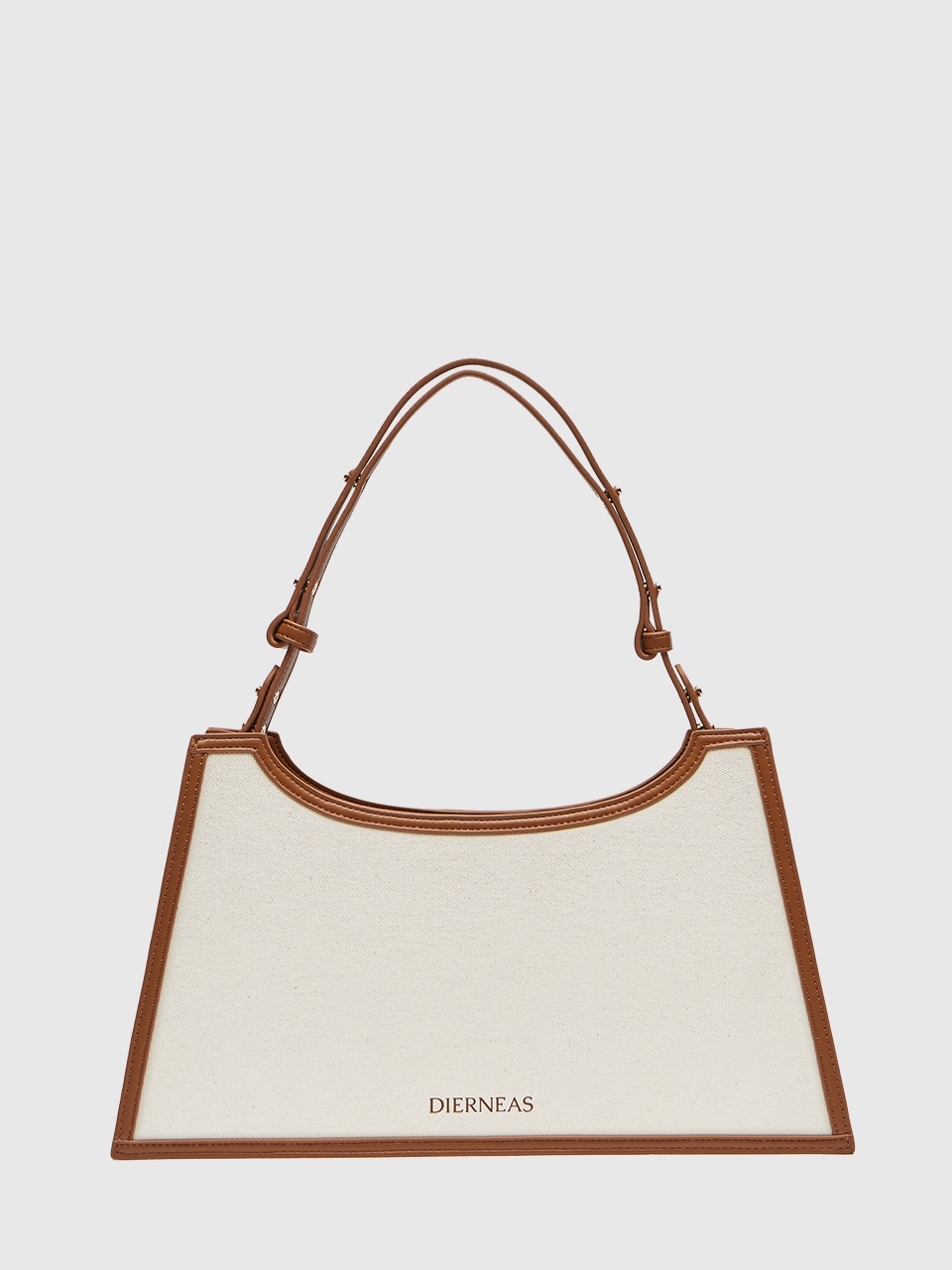 ショルダーバッグ・ポシェット [DIERNEAS] 2-WAY LINIE Bag (BROWN) DIERNEAS] 2-WAY LINIE Bag (BROWN) (DIERNEAS/ショルダーバッグ