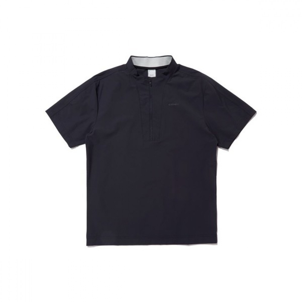 [アイダー] メンズベリーショートスリーブジップアップ Tシャツ_DMM23204Z8