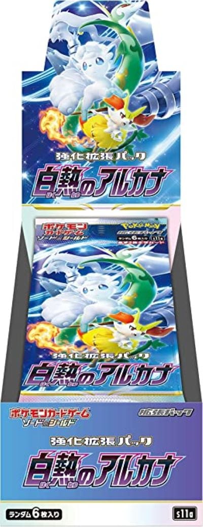 新品未開封 ポケモンカードゲーム ソード＆シールド 強化拡張パック 白熱のアルカナ BOX シュリンク付き 13,608円