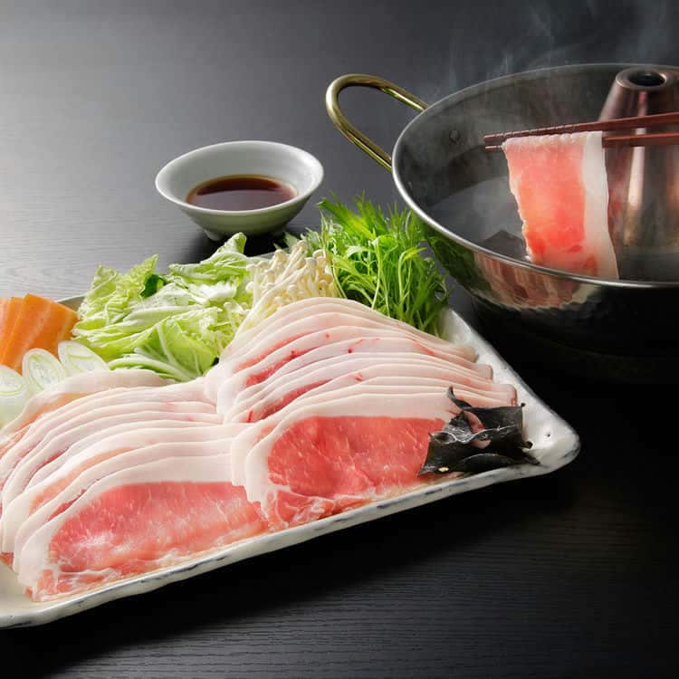 北海道真狩産 ハーブ豚ロース肉スライスしゃぶしゃぶ用 100g14パック（計1.4kg） 離島は配送不可 80600 お歳暮 お中元 お土産 ご進物 ギフト 贈り物に最適