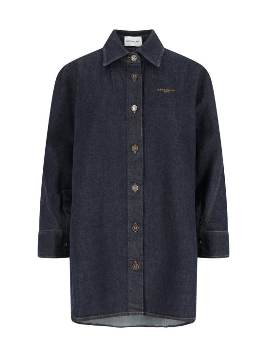 GIVENCHY Women Shirts BW61F1516P 401 Blue