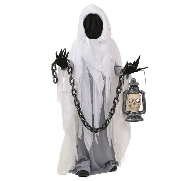 人気爆発ハロウィン コスプレ 衣装　キッズ　ジュニア 幽霊 鬼 悪魔 デビル 死神 ゾンビ お化け 男の子 コスチューム コスプレ 仮装 変装 イベント パーティー　子供用　地獄 冥府 使者 コスプレ