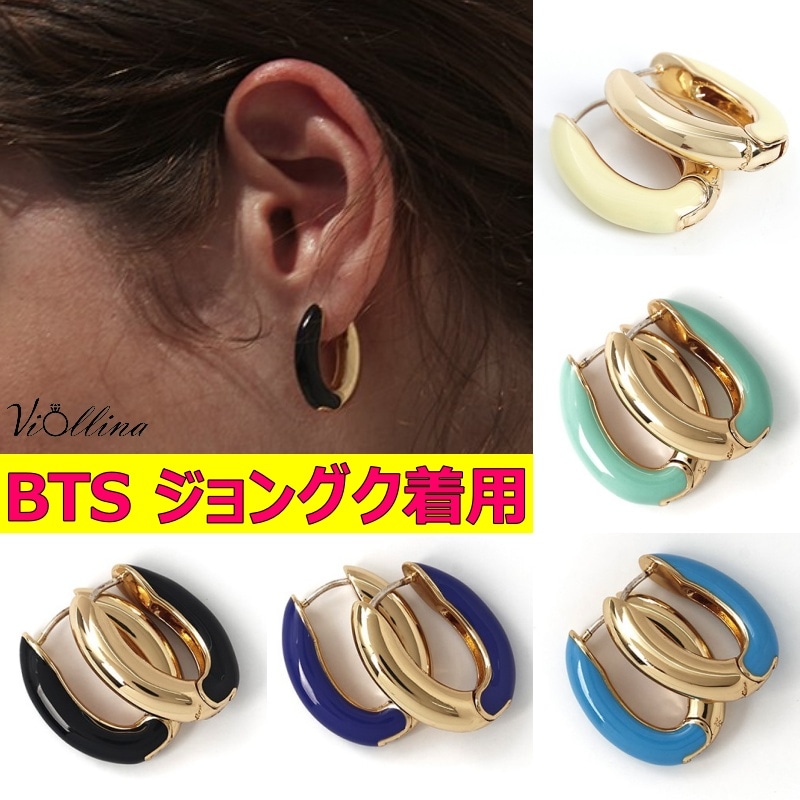 【Viollina】 Gelato Earrings ピアス [BTS ジョングク着用] Gelatoピアス