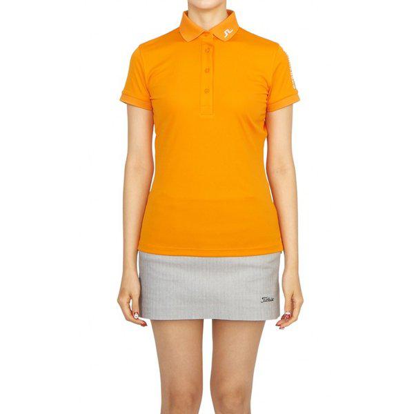 J.LINDEBERG 女性用ゴルフウェア半袖Tシャツ GWJT08085 I068