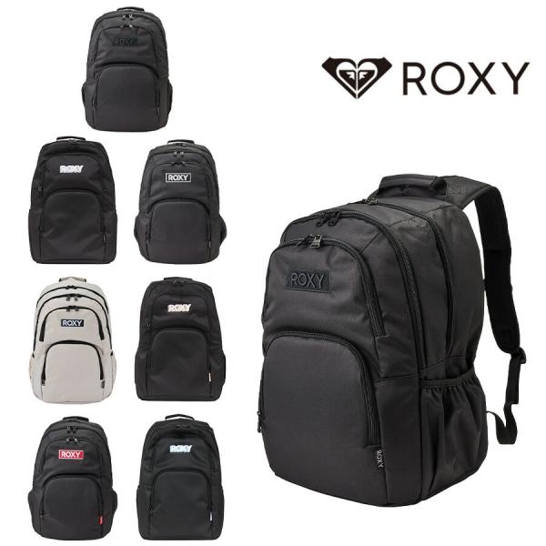 【ROXY】 リュック 大容量 rbg251301 GOOUT デイパック 23-30L リュックサック かばん バッグ 通学 部活 中高生 ユニセックス ギフト プレゼント ブラック