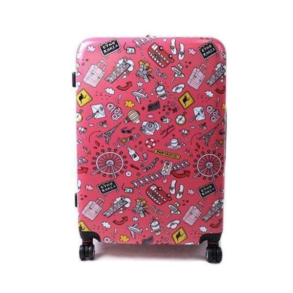 女性キャリー LHB002 女性 24インチ 手荷物用 丈夫な旅行バッグ