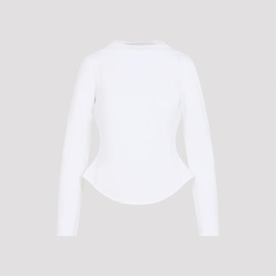 ALAIA Women Tops AA9I0023J095C 000 BLANC
