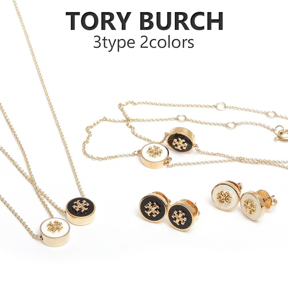 トリーバーチ TORY BURCH ブレスレット ネックレス ピアス 90284 90547 90549 レディース Tory Gold/New Ivory Tory Gold/Black 12,243円
