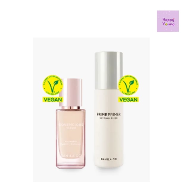 セラム ファンデーション 30ml + プライム プライマー セッティング ピクサー 100ml // 崩れずに長持ちする光彩の秘訣