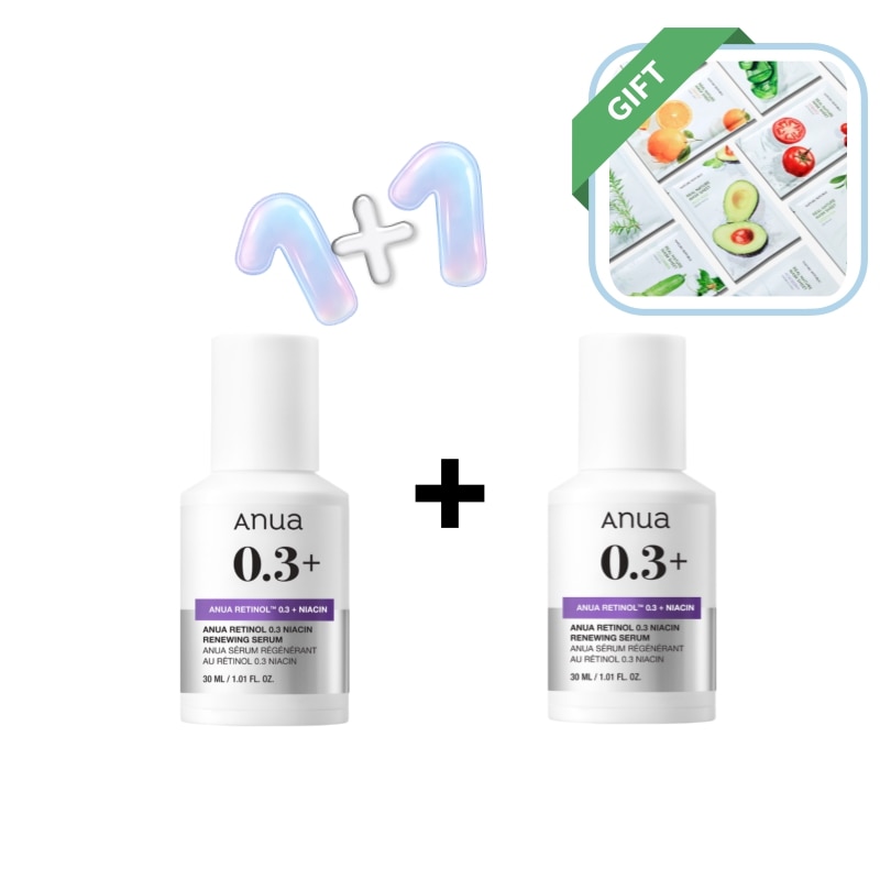 【2個セット】レチノール0.3＋ナイアシン リニューイングセラム毛穴ケア・透明感・保湿・くすみ・エイジングケア・韓国コスメ・美容液・スキンケア