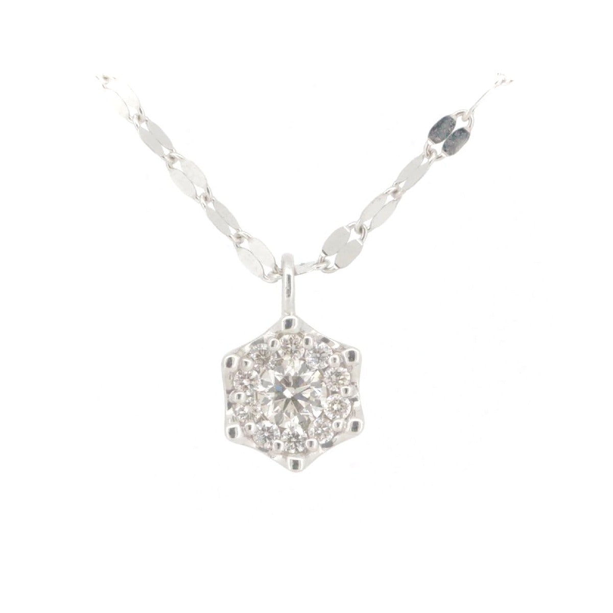 エステール アスタイーリス ダイヤモンド ネックレス 0.31ct Pt900(プラチナ)/Pt850(プラチナ) 質屋出品