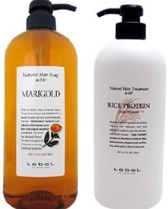 ルベル ナチュラルヘアソープ セット マリーゴールド720ｍｌ＆ライスプロテイン 旧ウィートプロテイン 720ｍｌ