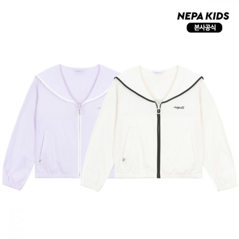 [ネパキッズ] ネパキッズ/ヘッドセット KL40602 女の子用セーラーカラージャケット