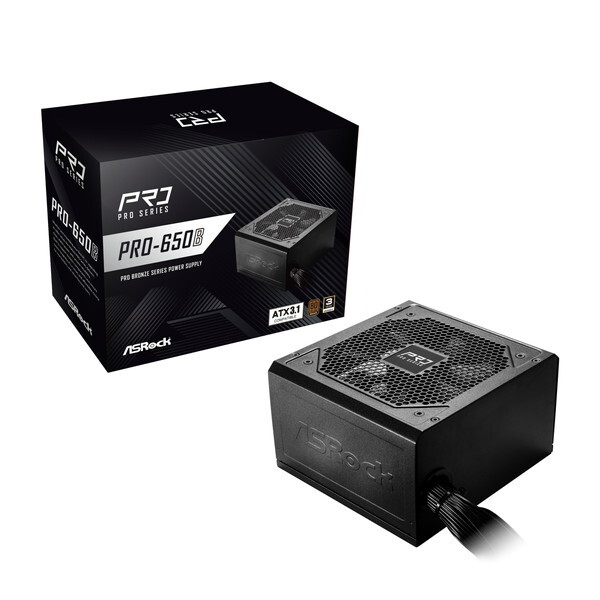 PRO-650B ブラック 電源ユニット (650W)