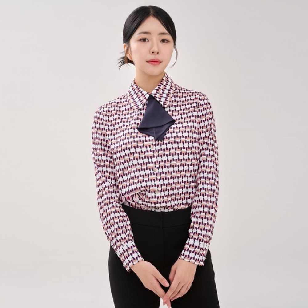 (ミニマム) ユニークネックブラウス MYCGWB7100