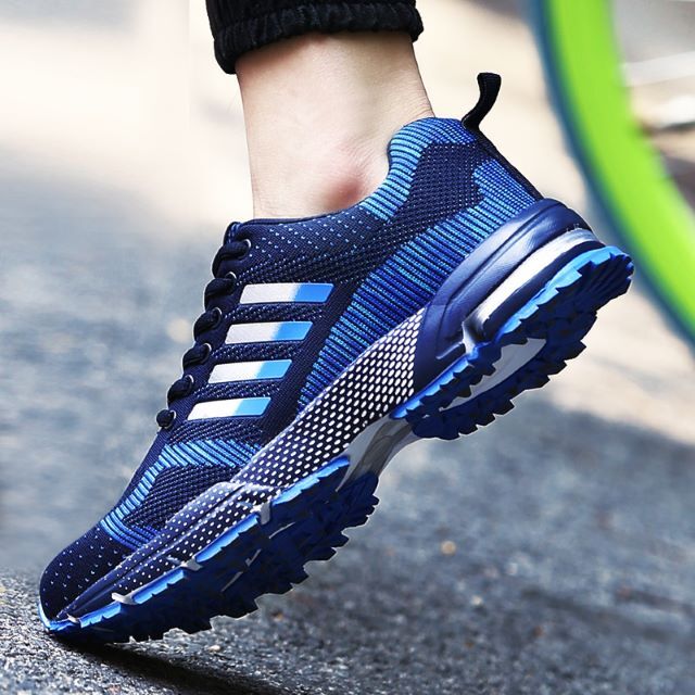 スポーツシューズ メンズ ウォーキングシューズ レディース スニーカー 軽量 ランニング ユニセックス ジム ヨガ ペア 青 緑 赤 灰 ピンク