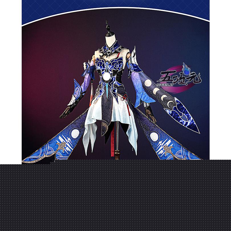 【品質良い 大好評中】江南猫次　崩壊スターレイル コスプレ　崩スタ　鏡流　衣装 ウィッグ　靴　追加可