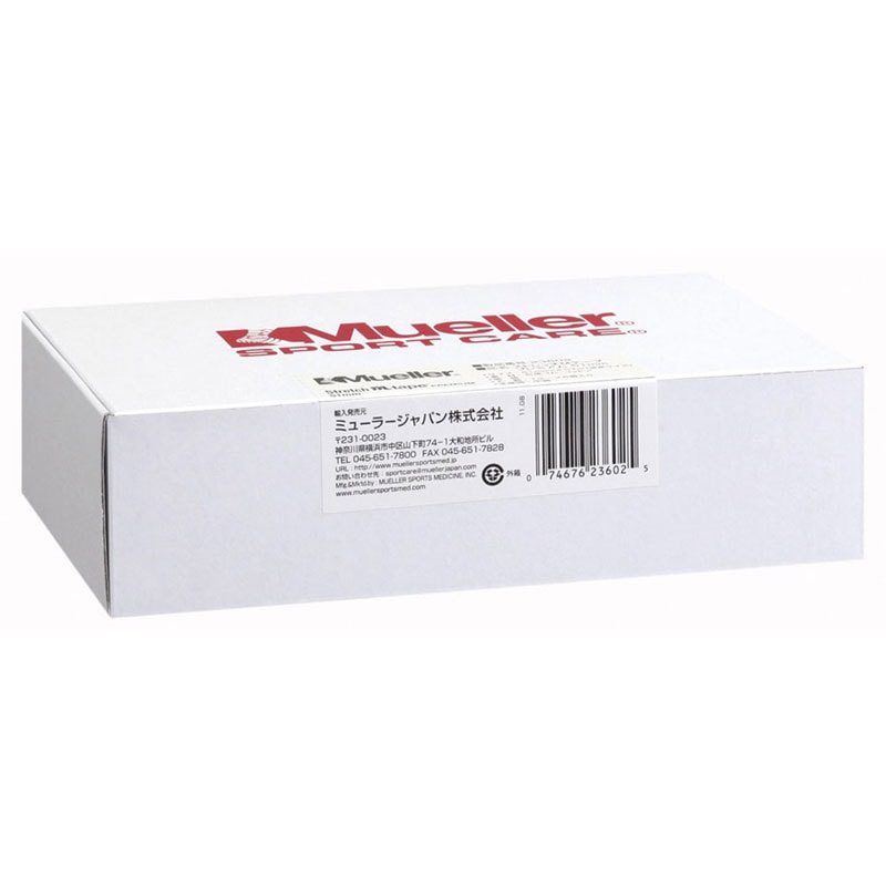 【ロット販売：入り数6】 MUELLER(ミューラー) フレックスライトテープ50MM SパックBK ボディーケア テーピング (52647)