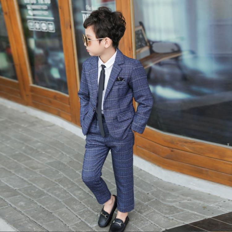 子スーツキッズスーツ入学式スーツ男の子小学生低学高学フォーマル長袖ジャケットパンツ長ズボン3点セットノッチドカラー