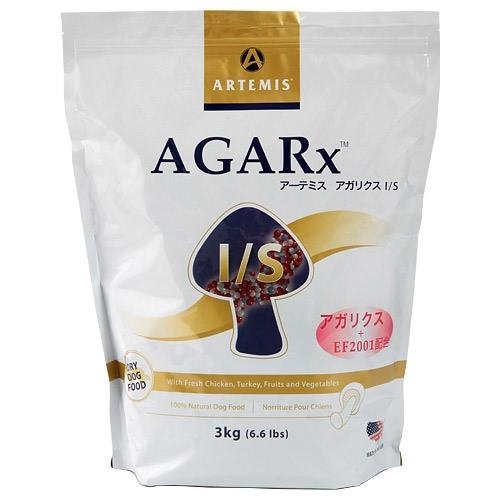 ドッグフード　アーテミス　アガリクス　Ｉ／Ｓ　イミューンサポート　全犬種・全年齢用　３ｋｇ　正規品　アーテミス　ＣＲＣ45―03―10―02―00