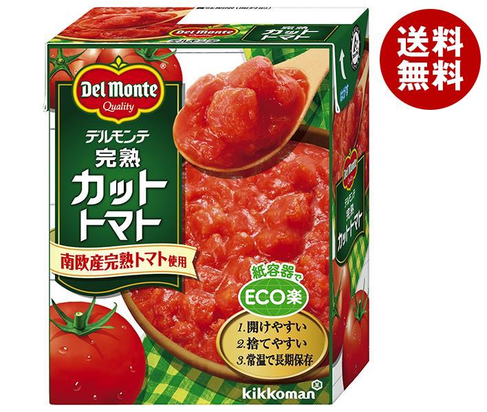 デルモンテ 完熟カットトマト 388g紙パック＊12個入＊(2ケース)