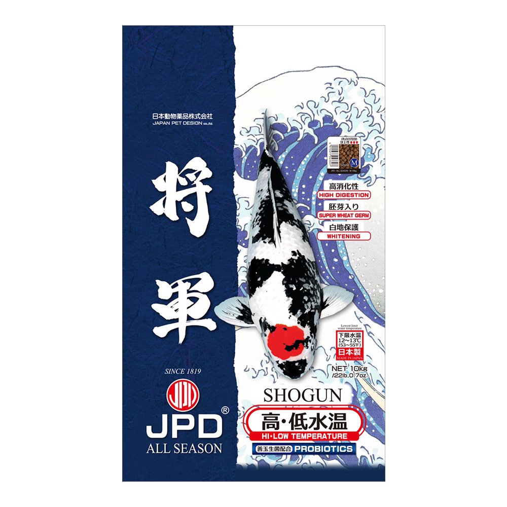 日本動物薬品　ニチドウ　将軍　浮上性　Ｍ　１０ｋｇ　ＣＲＣ10―41―70―10―00