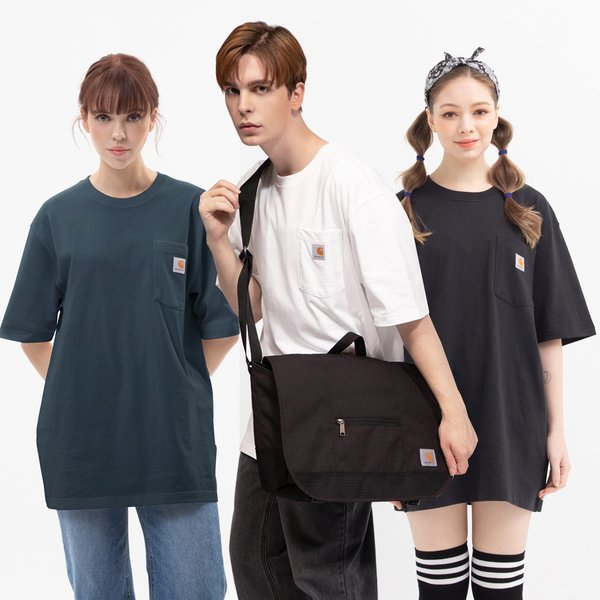 ポケット 半袖 コットン メンズ レディース ブランド Tシャツ K87
