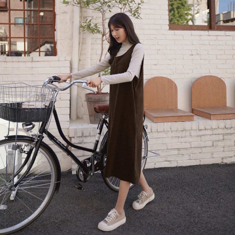 クリック＆ファニーバディニューコーデュロイドレス 8,570円