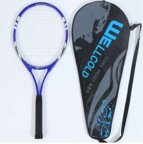 入門用テニスラケット初心者純正赤1個