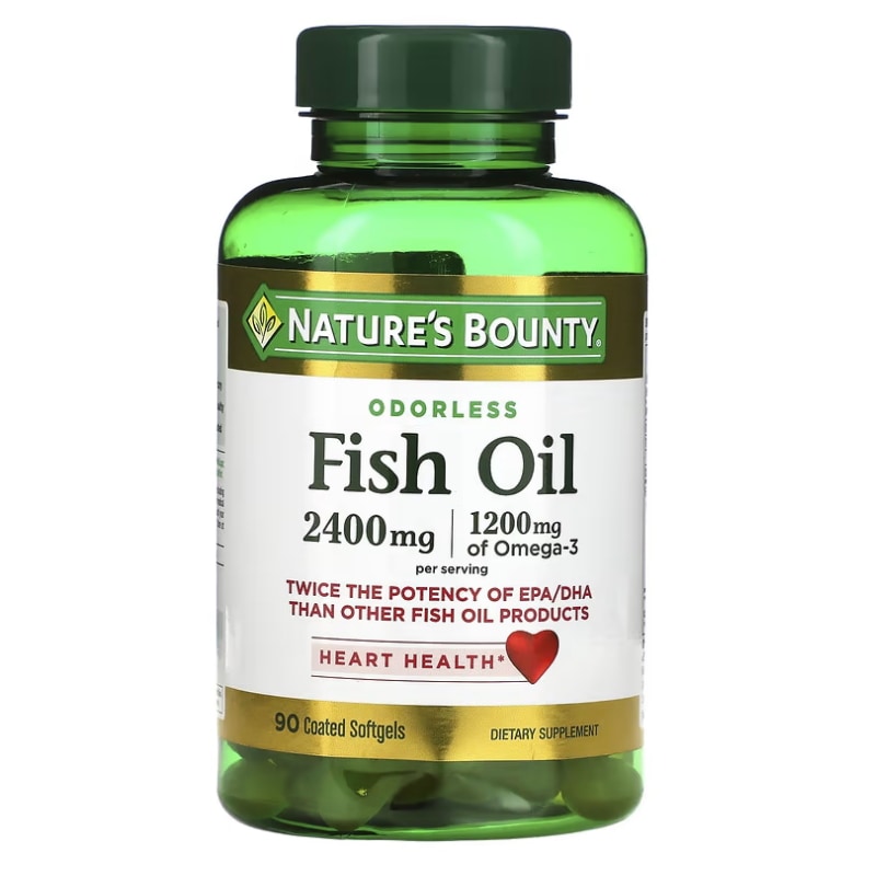 無香料フィッシュオイル コーティングソフトジェル90粒（ソフトジェル1粒あたり1,200mg）DHA・EPA配合