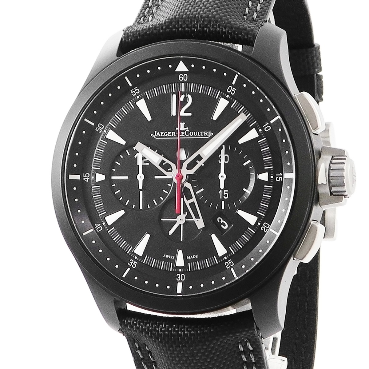 マスターコンプレッサー クロノグラフ Q205C570 179.C.C7 自動巻き メンズ ブラックセラミック 限定 3年保証