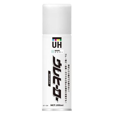 他サイト： 【年内出荷可能】斎藤塗料 ウレヒーロー スプレー クリヤー 無色透明 200mlの商品画像
