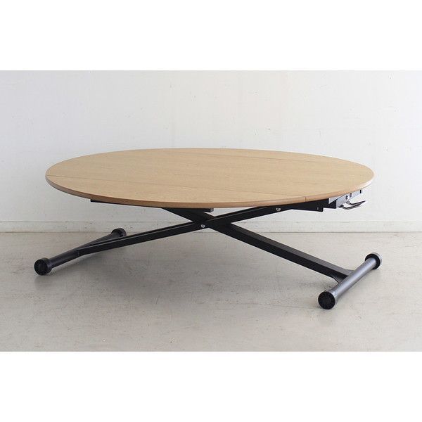 東馬 アイルス(アイル) 昇降テーブル ナチュラル 54031820 [時間指定不可] メーカー直送