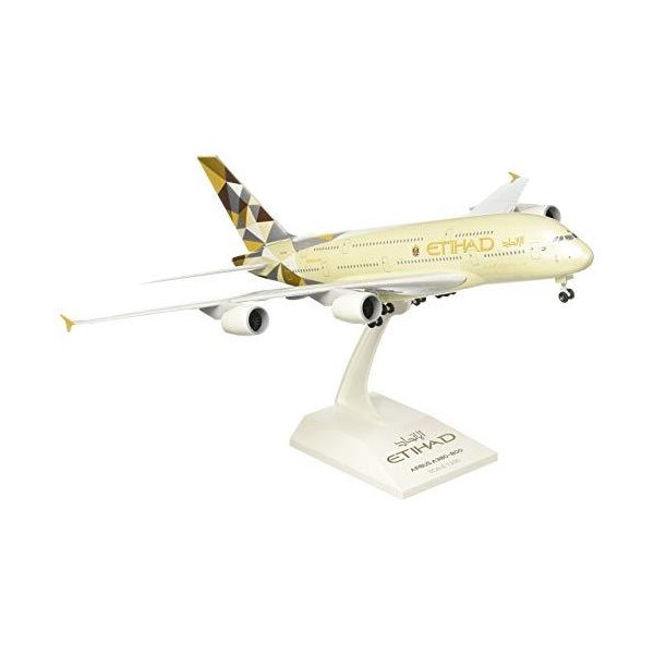 Daron Worldwide Trading Skymarks Etihad A380 1/200 W Gear Vehicle 並行輸入品
