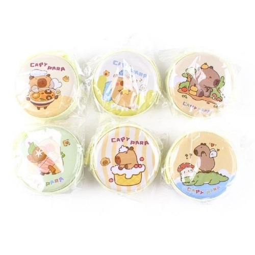 カピバラティーンケース×24個かわいいかわいい小物収納団体誕生日こどもの日クリスマスプレゼント