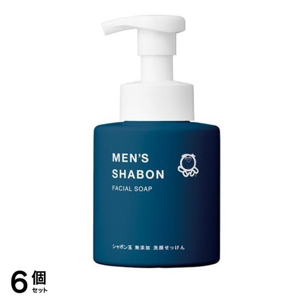 シャボン玉 メンズシャボン フェイシャルソープ 300mL (ボトル) 6個セット