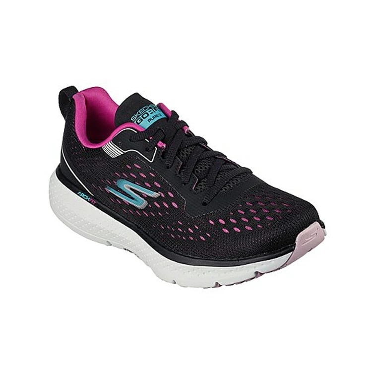 GO RUN PURE 3 レディース 25.0cm ブラック #172034-BLK