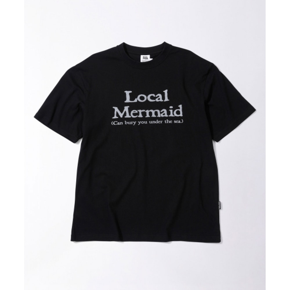 スカルプターローカルマーメイド T シャツブラック