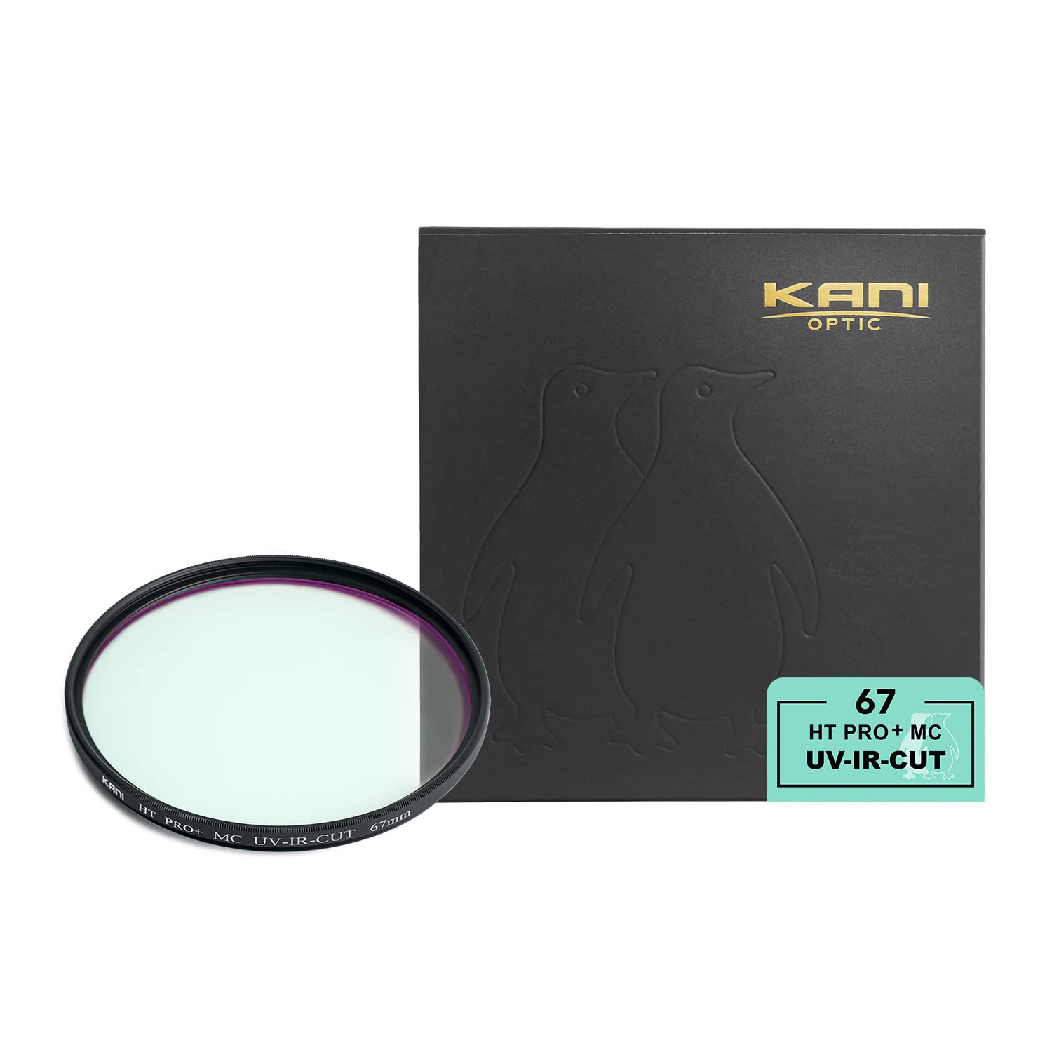 KANI 67mm UVフィルター HT PRO+ MC UV-IR-CUT 紫外線カット 赤外線カット レンズ保護用 低反射 撥水 撥油 防汚 帯電防止 ナノコーティング 806567