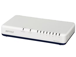 バッファロー LSW6-GT-8EP/WH [ホワイト]